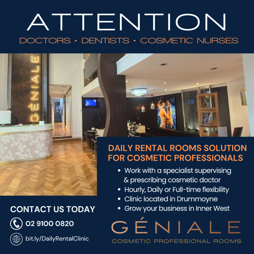 Daily Rental Room Solution for Cosmetic Professionals (HOURLY/DAILY/FULL-TIME RATES)