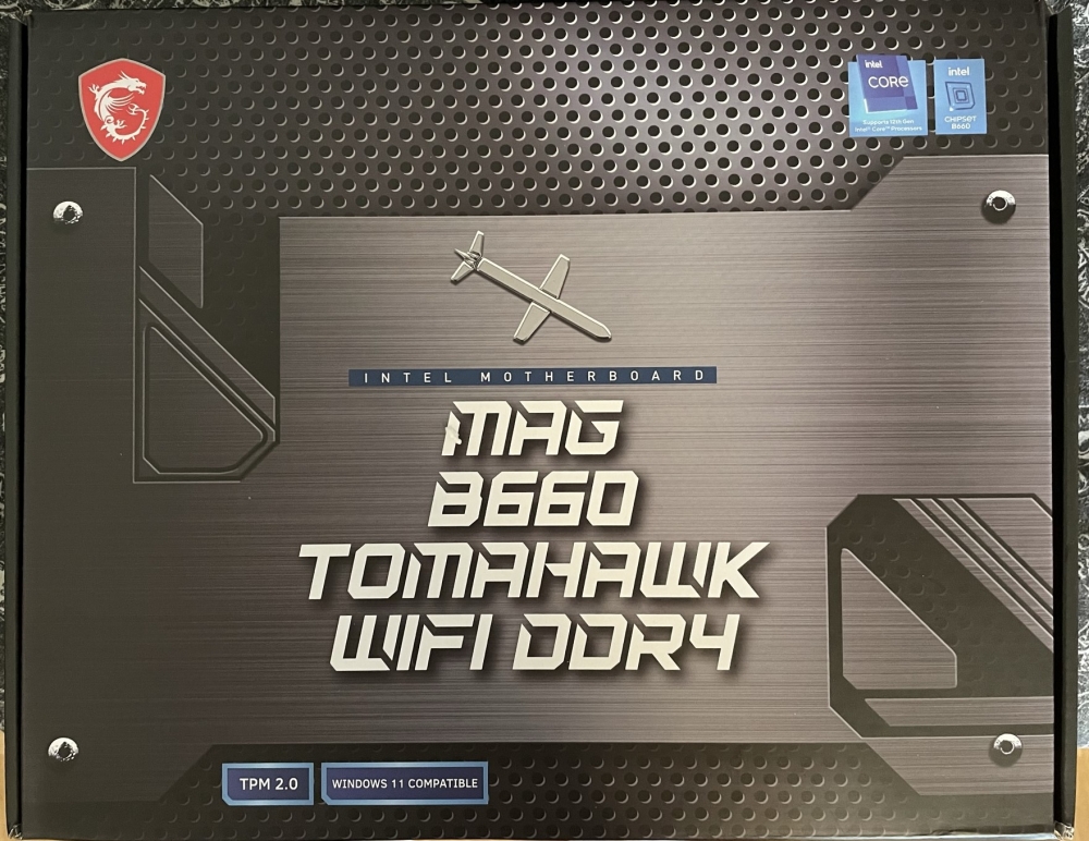 MSI B660 tomahawk wifi DDR4