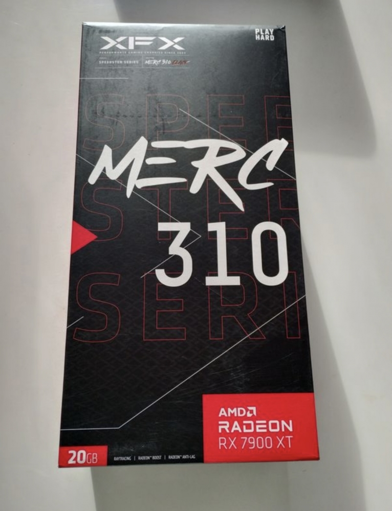 AMD 7900XT XFX MERC 310 BLACK