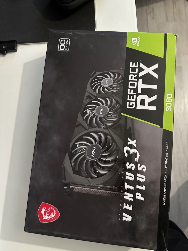 Carte Graphique GeForce RTX 3080 VENTUS 3X PLUS 12G OC