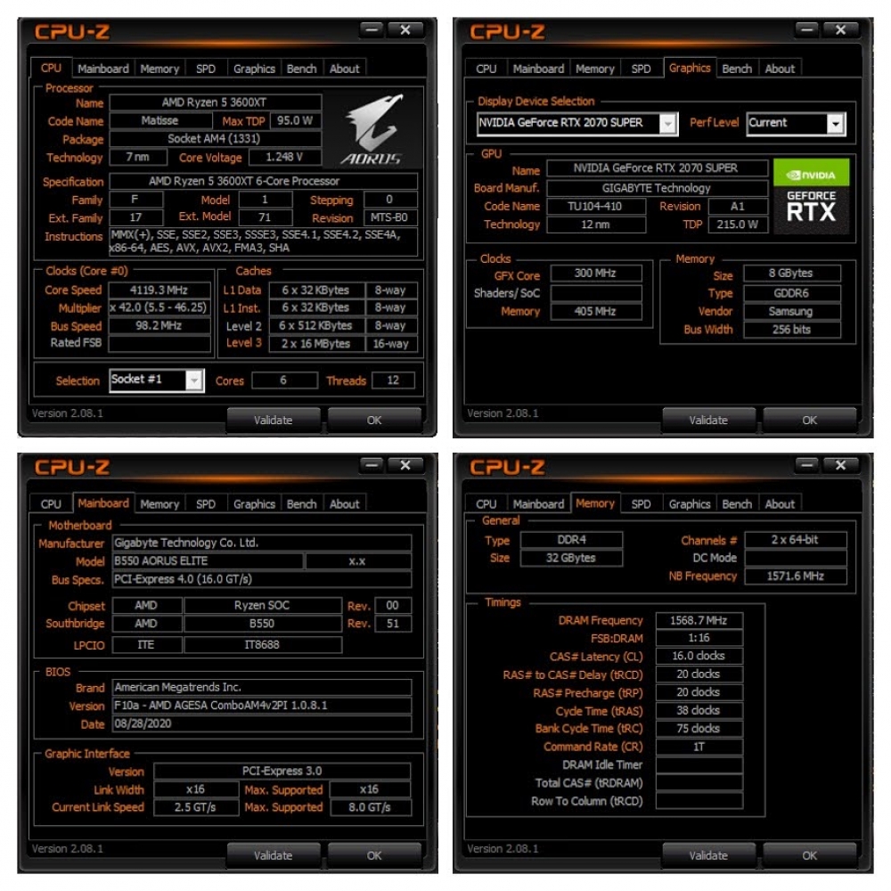 PC fixe complet gamer RTX 2070 SUPER performant et silencieux