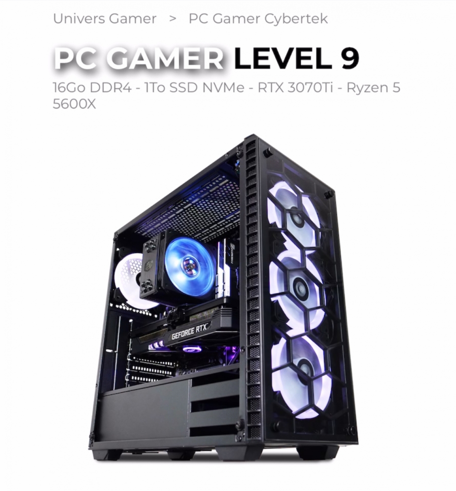 Pc gamer 3070 ti 