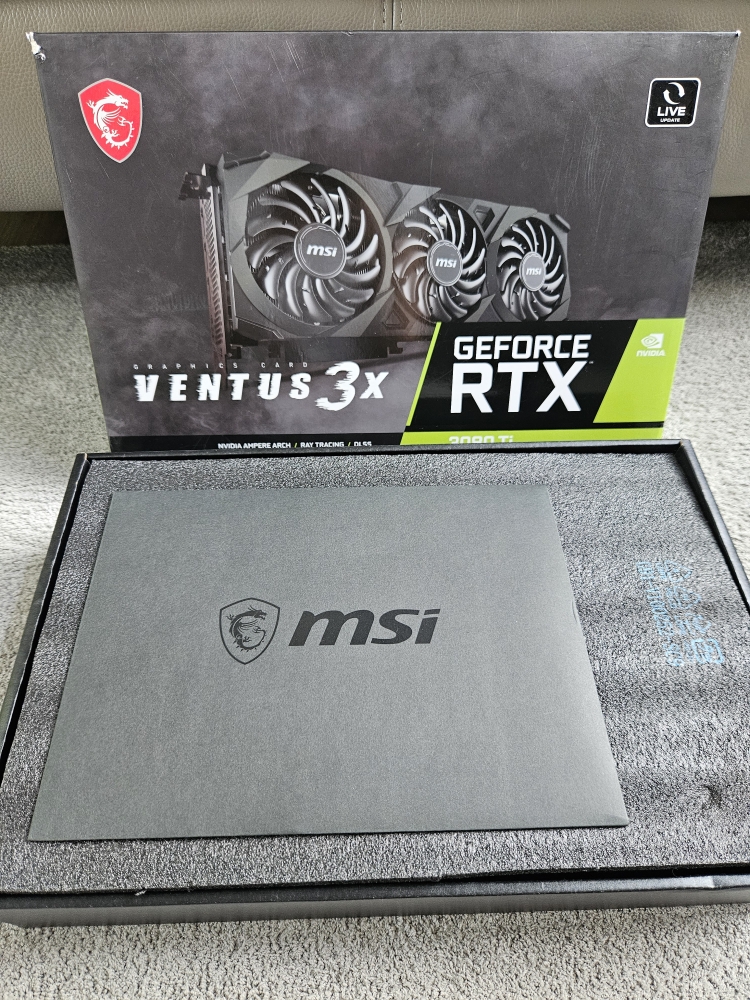 [Neuf] RTX 3080 Ti MSI VENTUS 3X