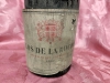 1 Bouteille  de CLOS DE LA ROCHE 1957