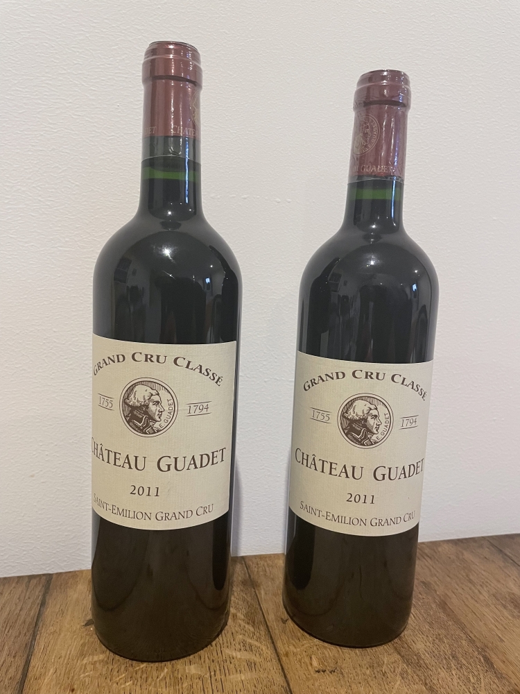 Lot 2 bts Château Guadet Grd Cru Classé