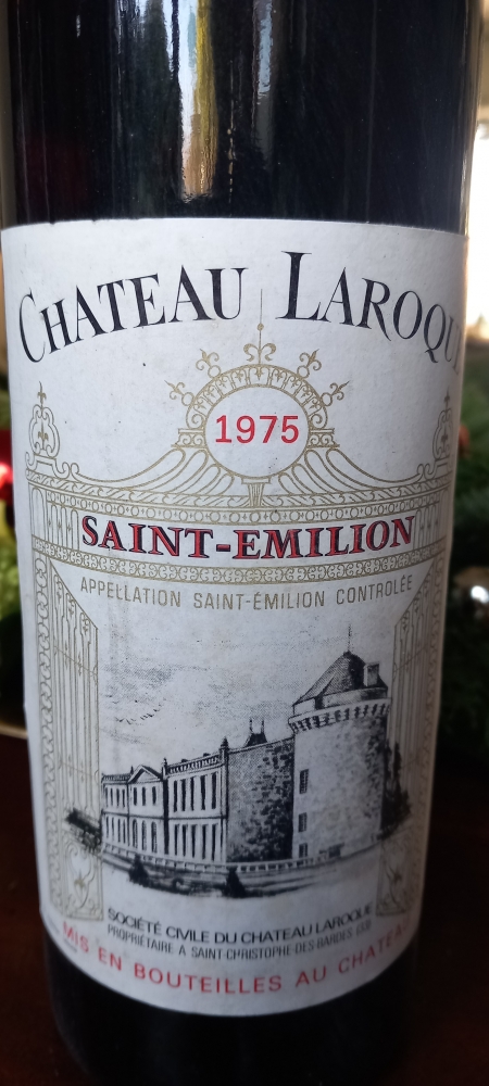 Saint-Emilion Château Laroque 1975