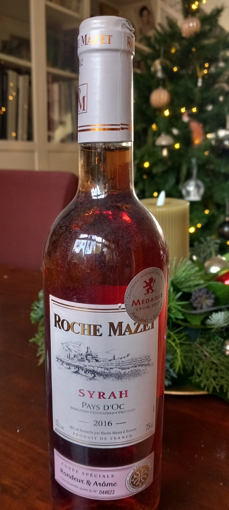 Syrah Roche Mazet 2016