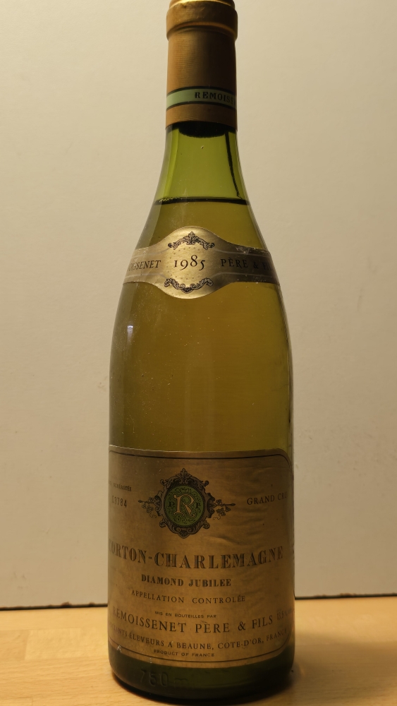 Corton charlemagne 1985