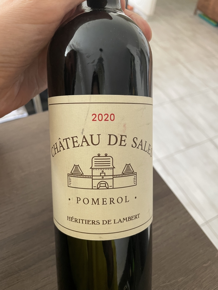 Château de Sales Pomerol 2020