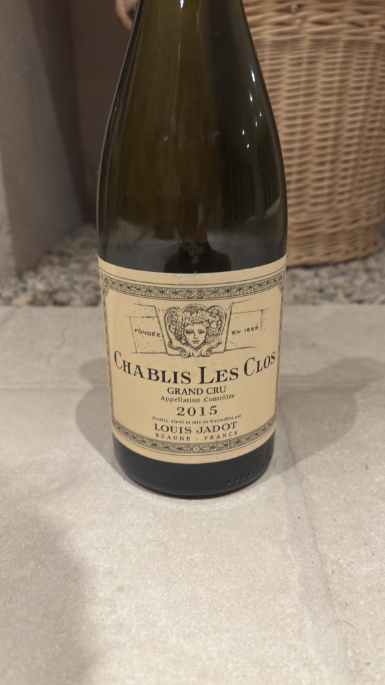 Louis Jadot chablis grand cru 2015 