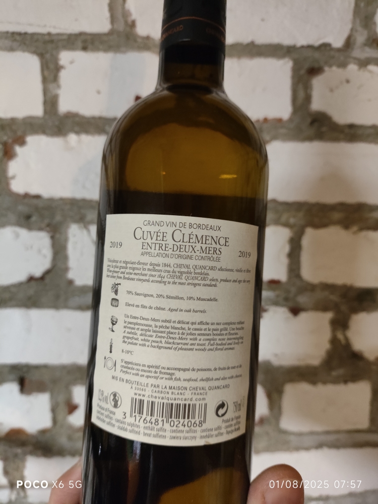 Cuvée Clémence 2019