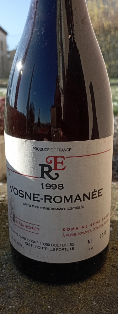 DOMAINE RENE ENGEL VOSNE ROMANEE 1998