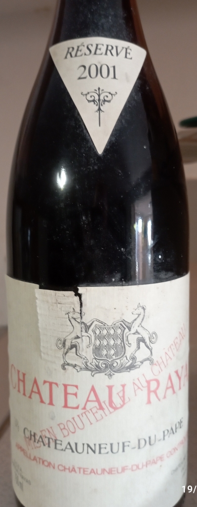 CHATEAU RAYAS RRESERVE ROUGE 2001