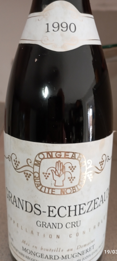 DOMAINE MONGEARD MUGNERET GRANDS ECHEZEAUX GRAND CRU 1990
