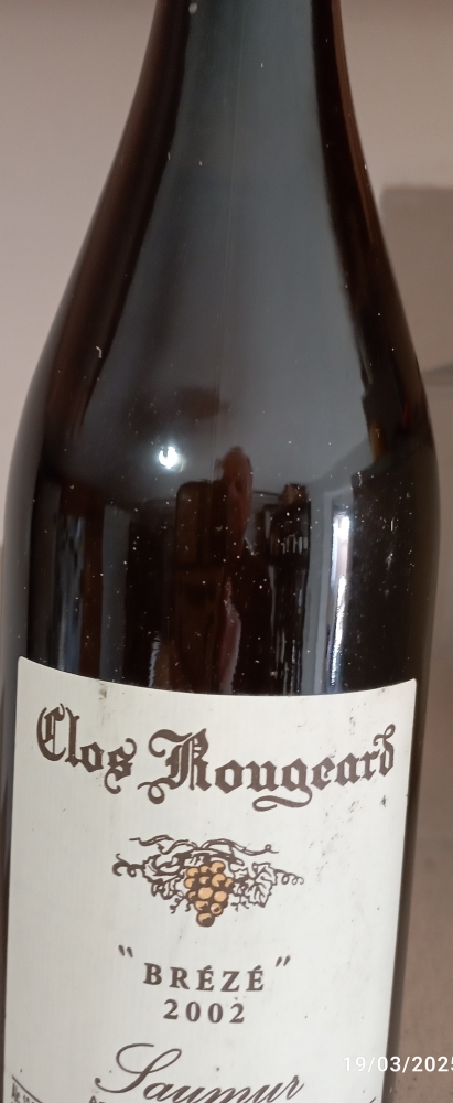 CLOS ROUGEARD LES POYEUX ROUGE AOC SAUMUR CHAMPIGNY 2002