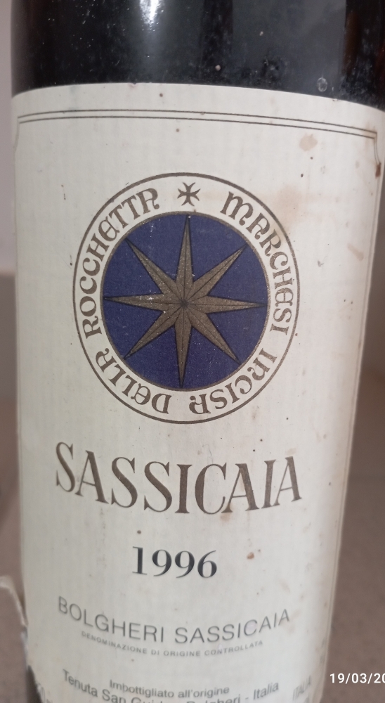 SASSICAIA 1996 DOC TENUTA SAN GUIDO 
