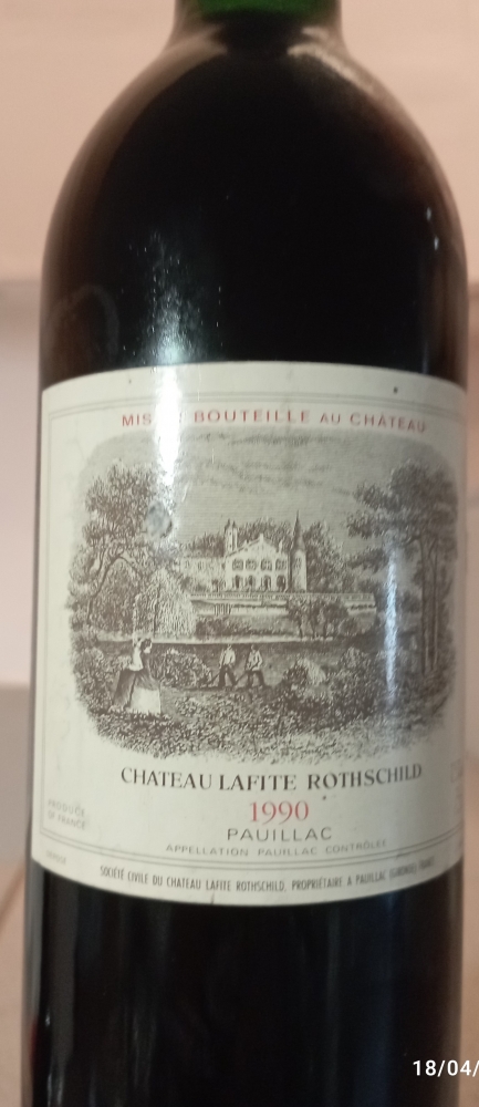 CHATEAU LAFITE ROTHSCHILD GRAND CRU CLASSE 1990