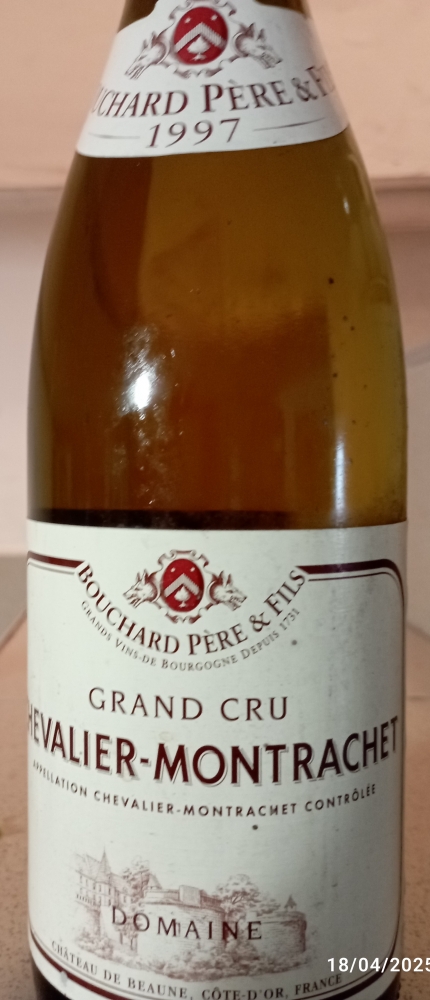  BOUCHARD PERE ET FILS CHEVALIER MONTRACHET GRAND CRU 1997