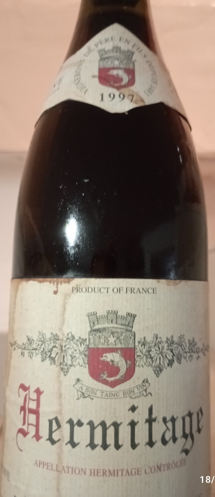JEAN LOUIS CHAVE HERMITAGE ROUGE 1997