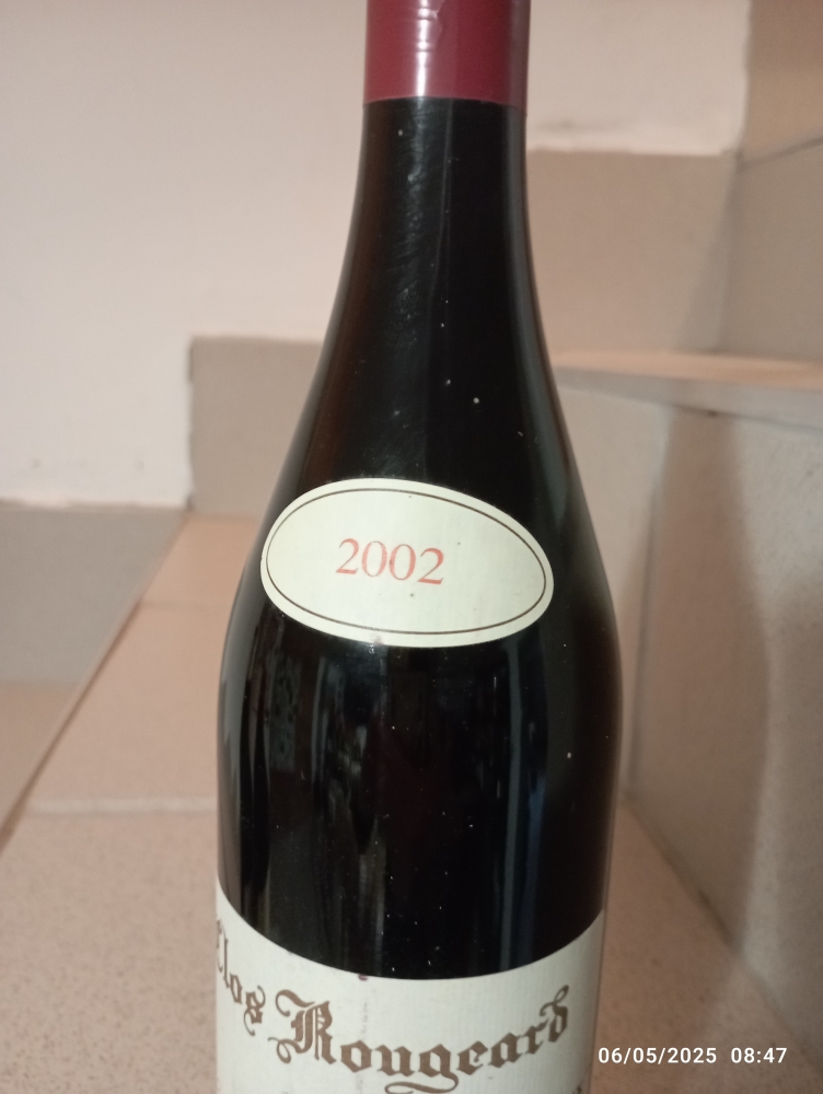 CLOS ROUGEARD LES POYEUX ROUGE AOC SAUMUR CHAMPIGNY 2002