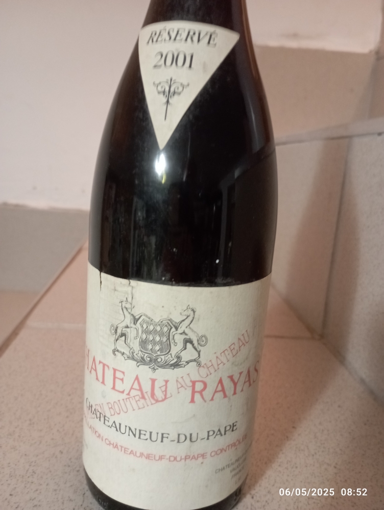 CHATEAU RAYAS RRESERVE ROUGE 2001