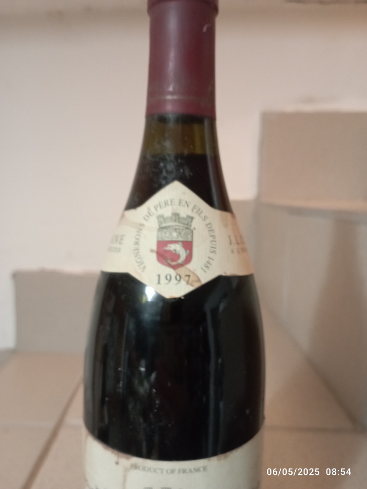 JEAN LOUIS CHAVE HERMITAGE ROUGE 1997