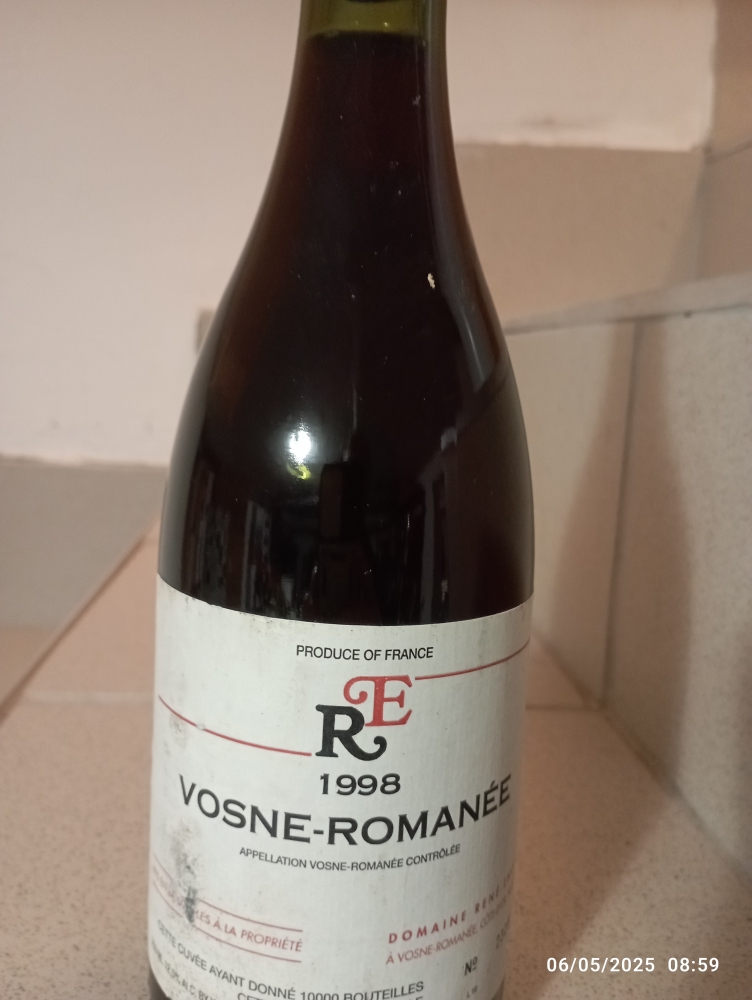 DOMAINE RENE ENGEL VOSNE ROMANEE 1998