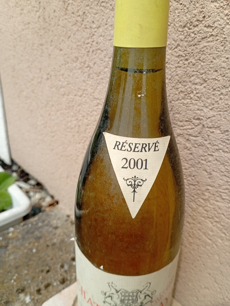 CHATEAU RAYAS RESERVE BLANC 2001