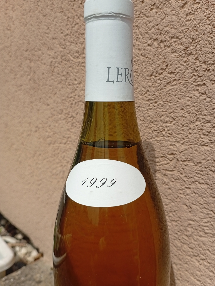 DOMAINE LEROY MEURSAULT 1ER CRU LES PERRIERES 1999