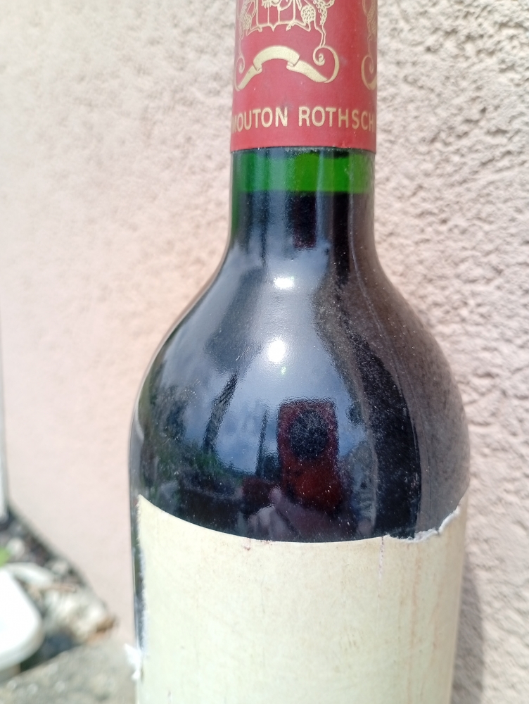 MOUTON ROTHSCHILD GRAND CRU CLASSE 1993 ETIQUETTE USA