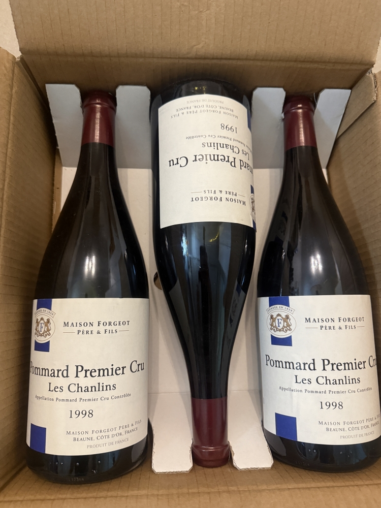 Magnum Pommard 1er cru les chanlins 1998