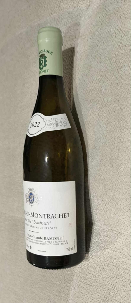 Chassagne montrachet 1er cru 