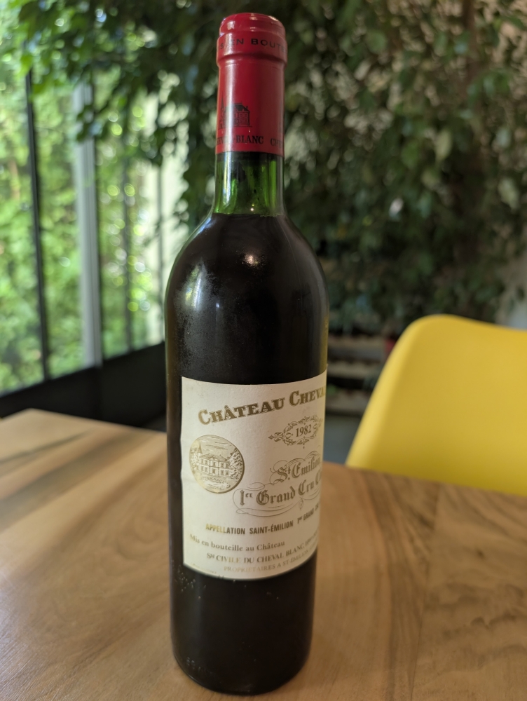 Château Cheval Blanc 1982 – Saint-Émilion 1er Grand Cru Classé