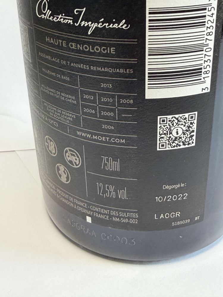 Champagne Moët & Chandon Impérial Creation 01