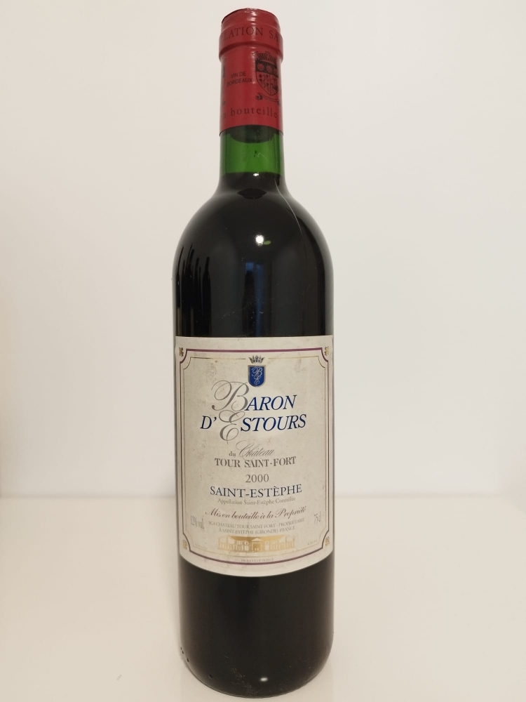 Chateau Tour Saint-Fort Saint Estèphe 2000 (Prix pour 6 bouteilles)