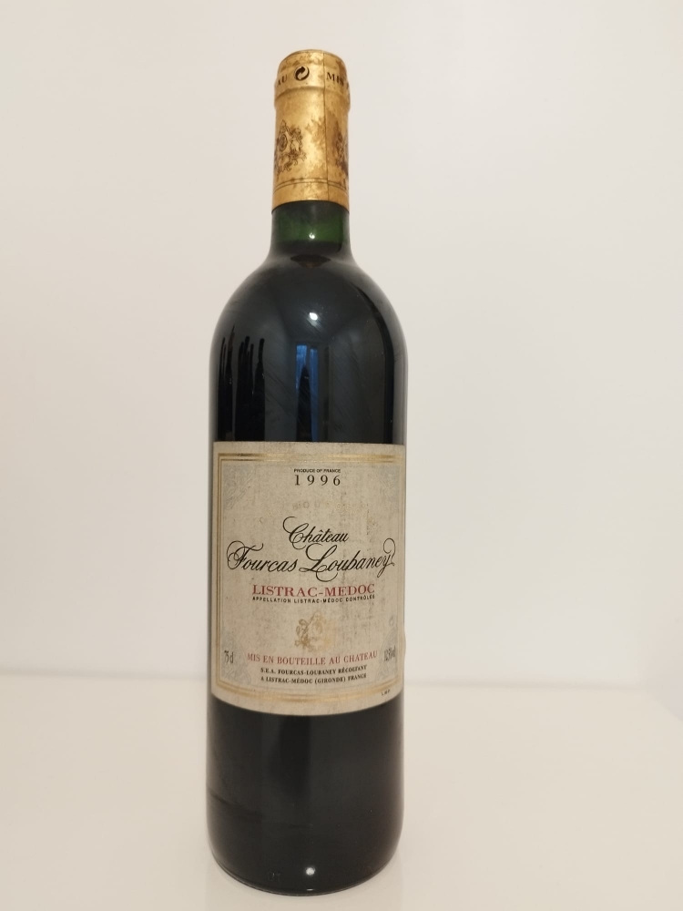 Château Fourcas Loubaney 1996 Appelation Listrac Medoc Controlé (1 bouteille)