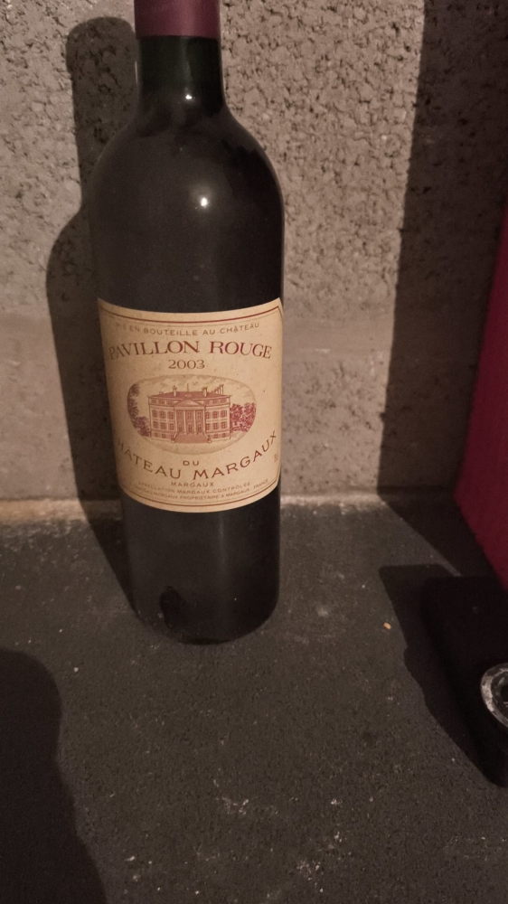 Pavillon rouge Château Margaux 2003