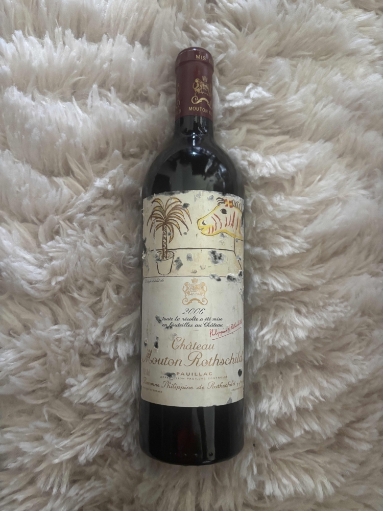 Vin rouge Château Mouton Rothschild 2006