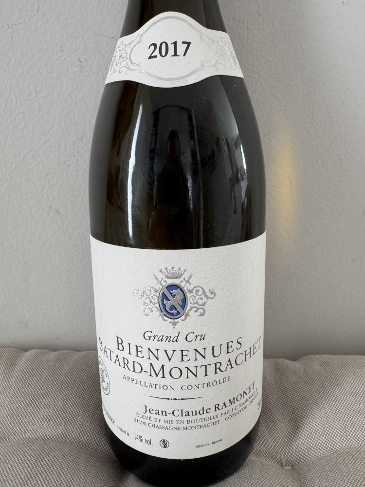 Bienvenues-Bâtard-Montrachet Grand Cru 2017 – Domaine Jean-Claude Ramonet