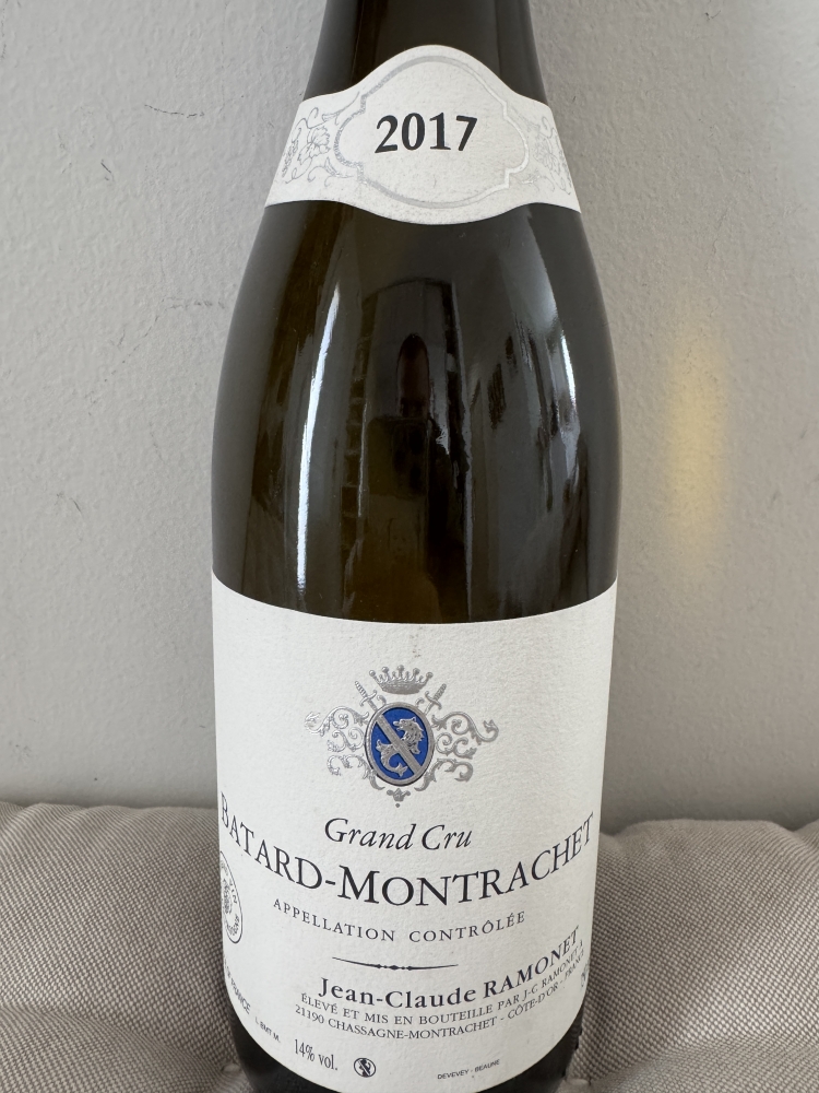 Bâtard-Montrachet Grand Cru 2017 – Domaine Jean-Claude Ramonet