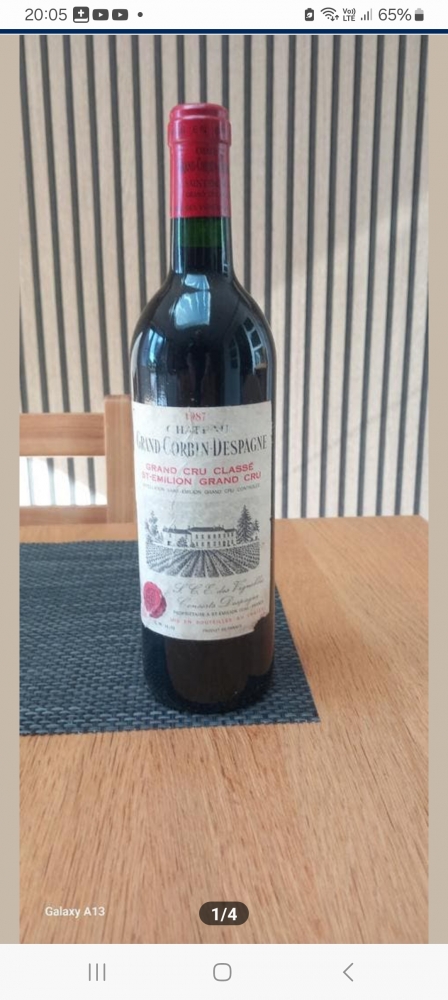 1987 Château Grand-Corbin-Despagne 