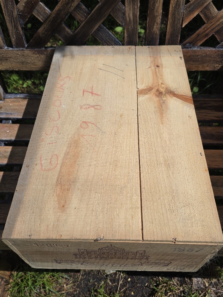 12 bouteilles de Chateau Giscours 1987