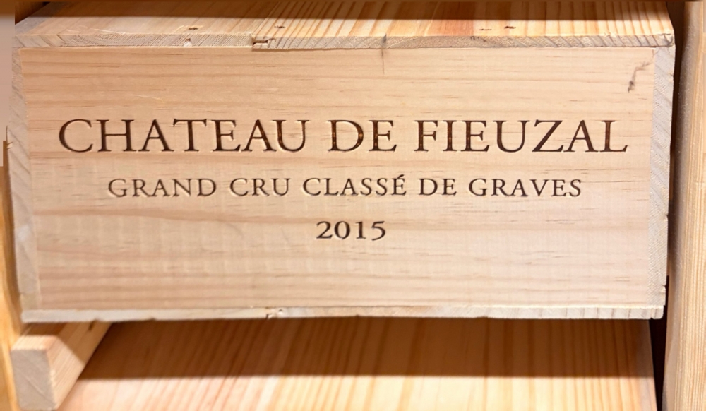 Château de Fieuzal 2015 – Caisse bois d’origine – 12 bouteilles