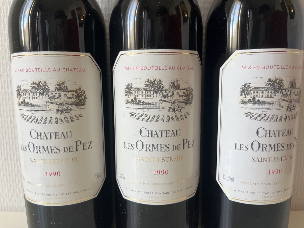 Château Ormes de Pez 1990 – Saint-Estèphe Médoc – Grand millésime Bordeaux