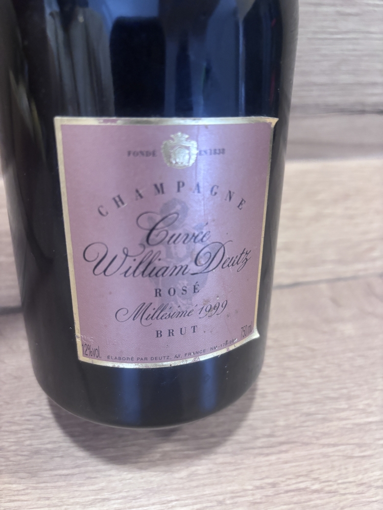 Champagne Deutz Cuvée William Deutz (Rosé Effervescent) 1999