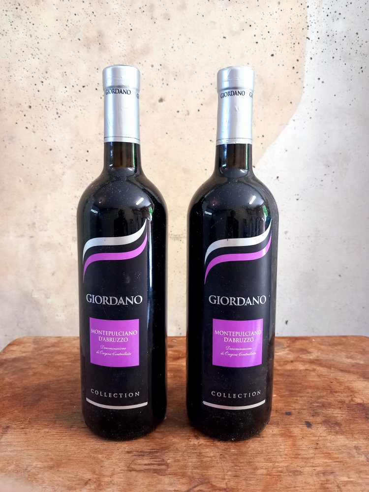 Lot de 2 Montepulciano d’abruzzo - Giordano - 2014 - 75 cl