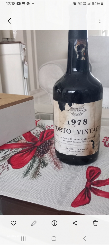 1987 Porto Vintage \" Poças Junior
