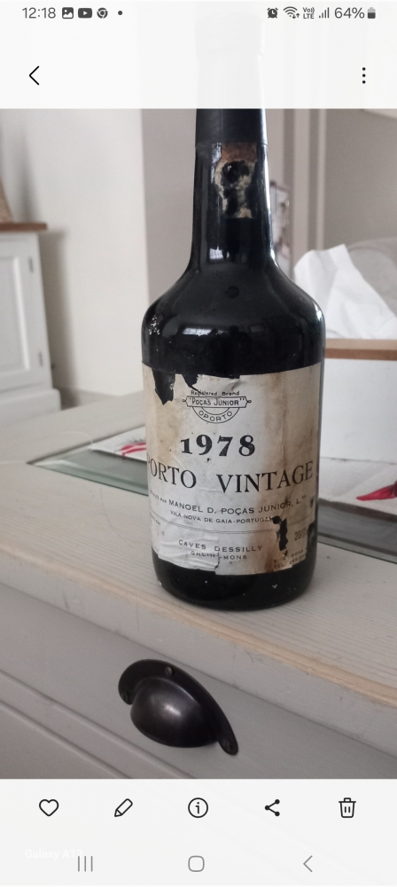 1987 Porto Vintage \" Poças Junior