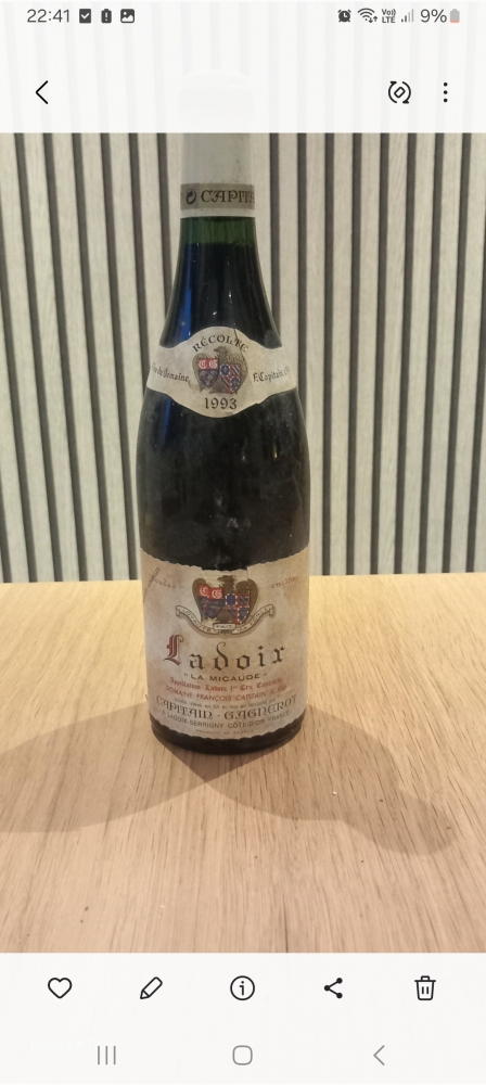 Bourgogne Ladoix 1er Cru\" La Micaude \" 