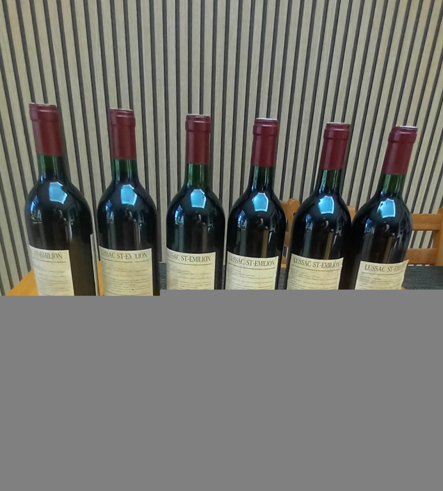 1988 Lot \" Roc De Lussac \"  St Emillion